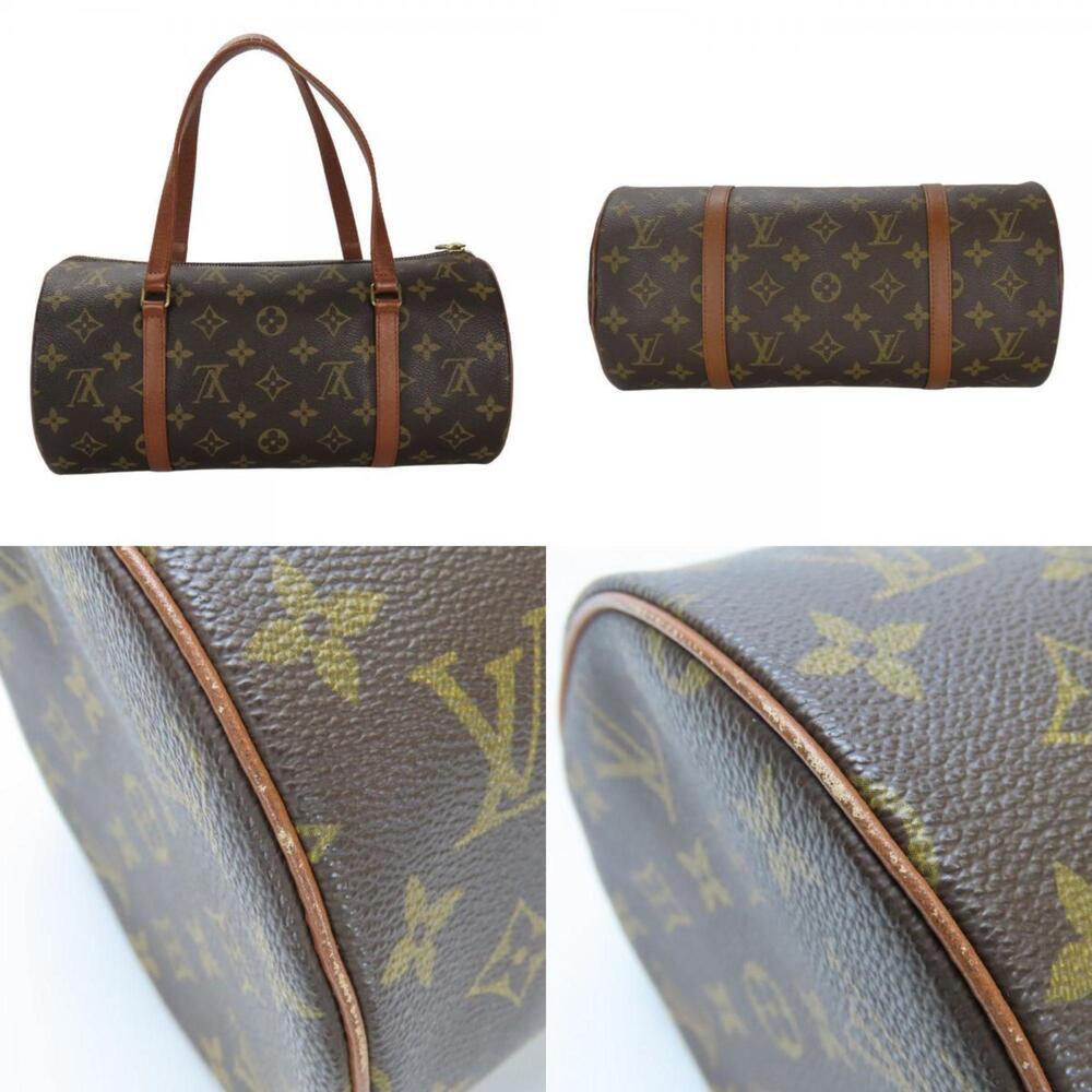 LOUIS VUITTON Brown Monogram Papillon 30 Pouch - Picture 4 of 11